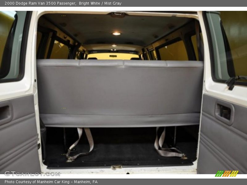  2000 Ram Van 3500 Passenger Mist Gray Interior