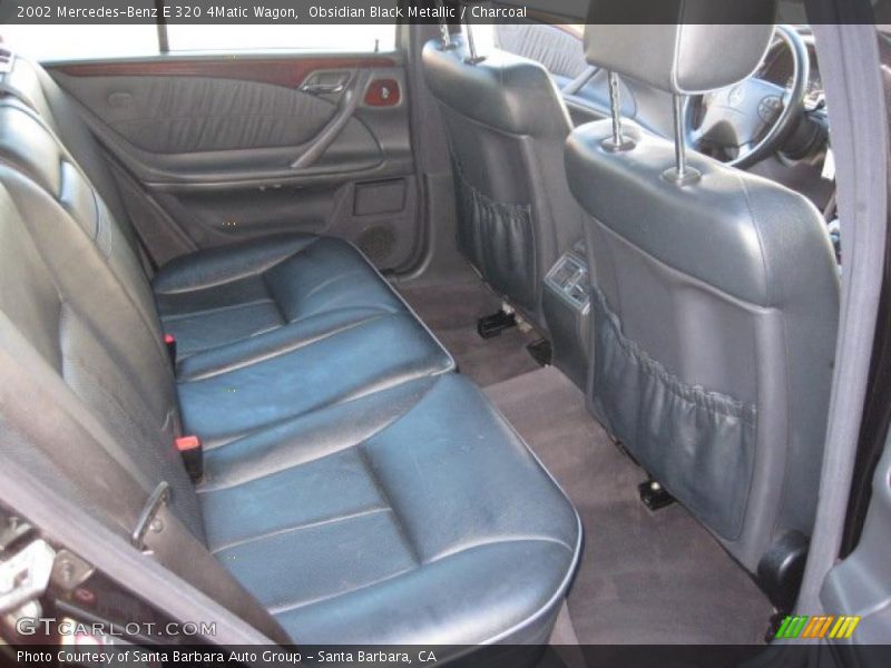  2002 E 320 4Matic Wagon Charcoal Interior