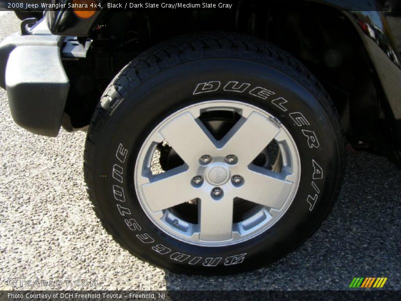 Black / Dark Slate Gray/Medium Slate Gray 2008 Jeep Wrangler Sahara 4x4