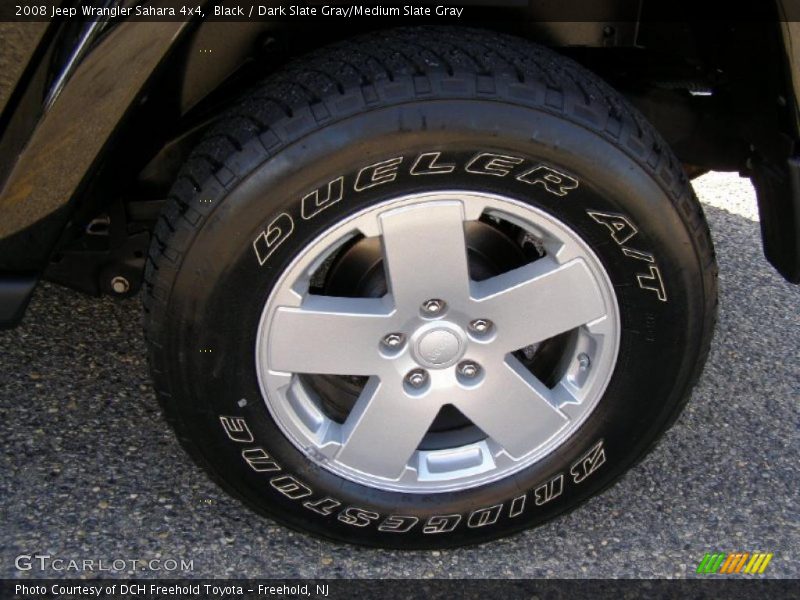 Black / Dark Slate Gray/Medium Slate Gray 2008 Jeep Wrangler Sahara 4x4