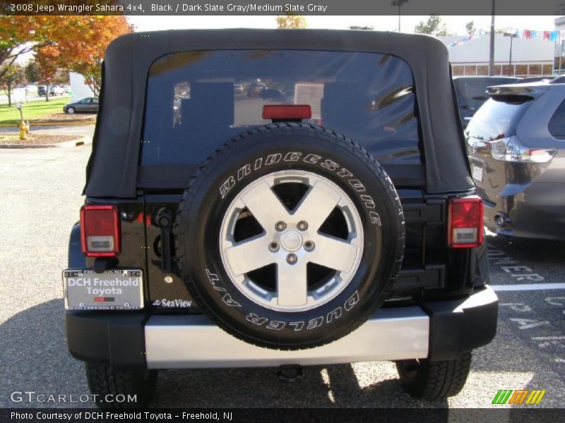 Black / Dark Slate Gray/Medium Slate Gray 2008 Jeep Wrangler Sahara 4x4