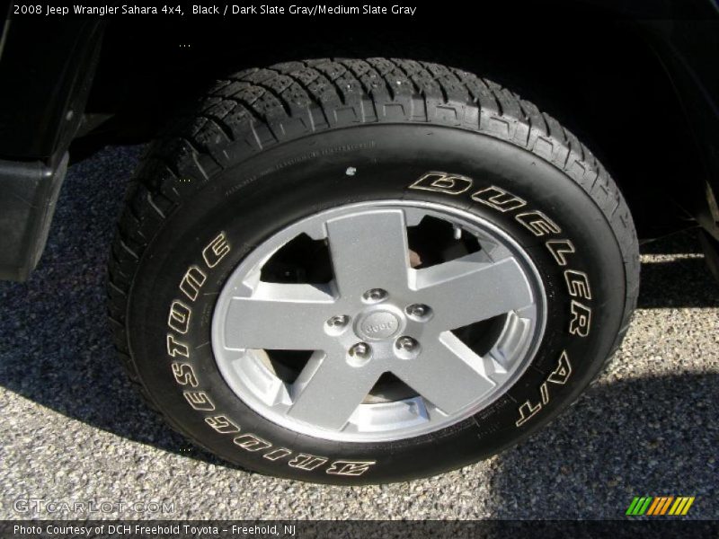 Black / Dark Slate Gray/Medium Slate Gray 2008 Jeep Wrangler Sahara 4x4