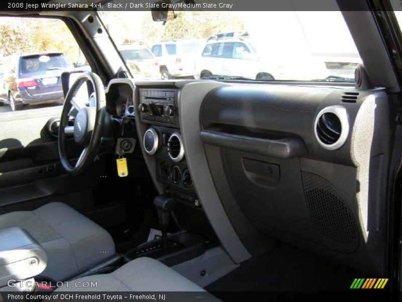 Black / Dark Slate Gray/Medium Slate Gray 2008 Jeep Wrangler Sahara 4x4