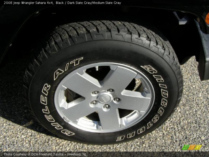 Black / Dark Slate Gray/Medium Slate Gray 2008 Jeep Wrangler Sahara 4x4