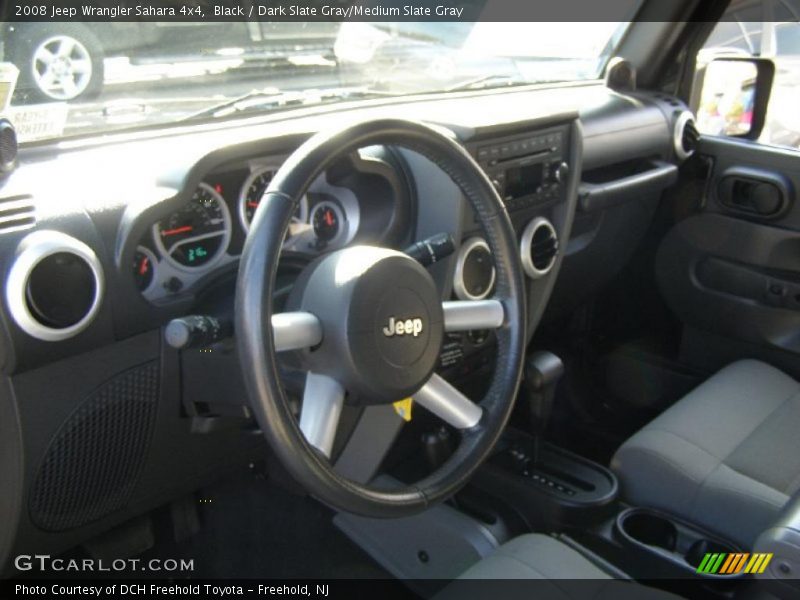 Black / Dark Slate Gray/Medium Slate Gray 2008 Jeep Wrangler Sahara 4x4