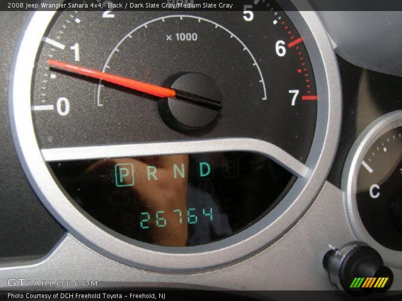 Black / Dark Slate Gray/Medium Slate Gray 2008 Jeep Wrangler Sahara 4x4
