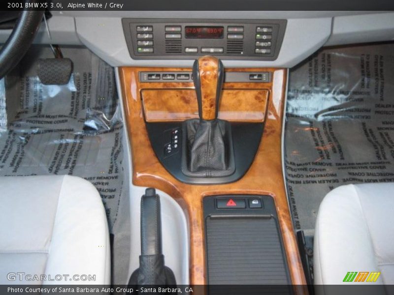 Alpine White / Grey 2001 BMW X5 3.0i