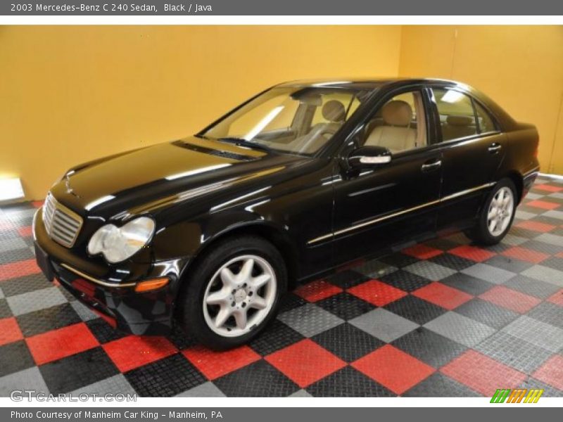 Black / Java 2003 Mercedes-Benz C 240 Sedan