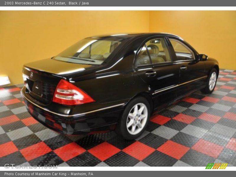 Black / Java 2003 Mercedes-Benz C 240 Sedan