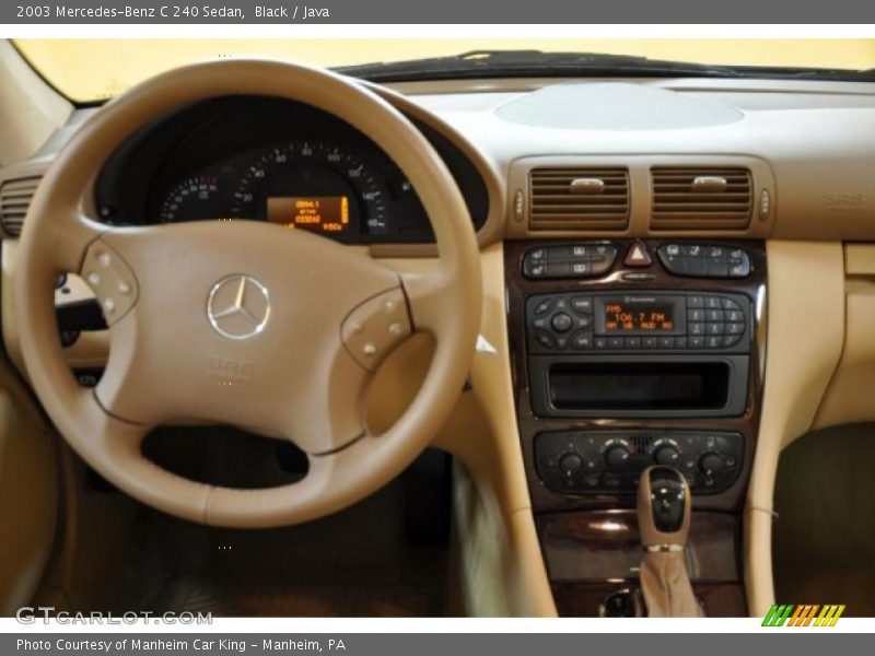 Black / Java 2003 Mercedes-Benz C 240 Sedan