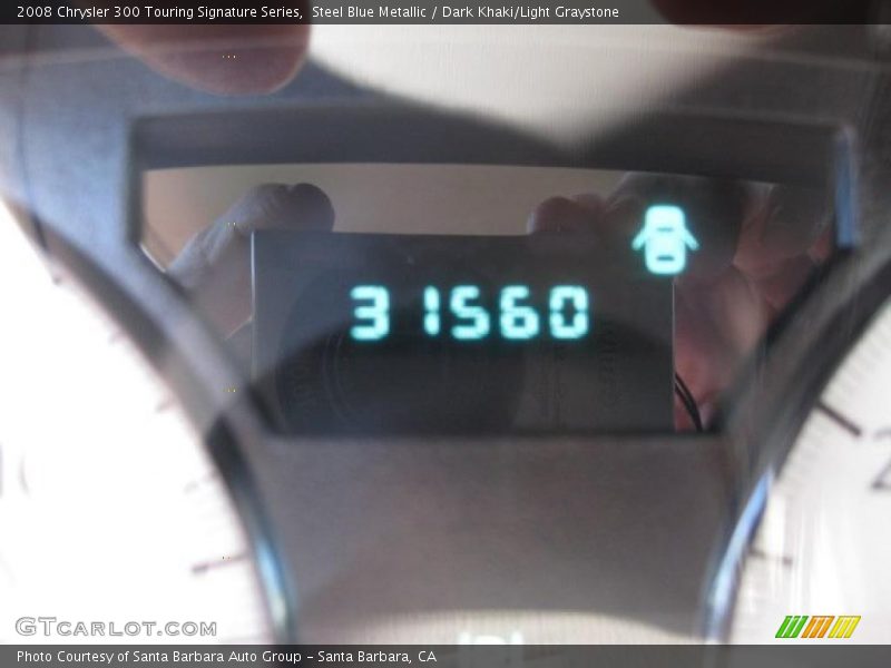 Steel Blue Metallic / Dark Khaki/Light Graystone 2008 Chrysler 300 Touring Signature Series