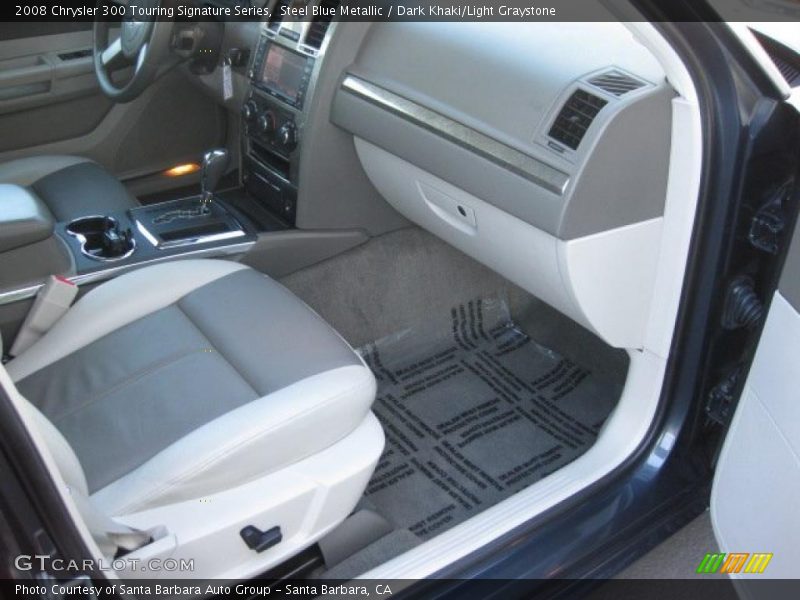 Steel Blue Metallic / Dark Khaki/Light Graystone 2008 Chrysler 300 Touring Signature Series