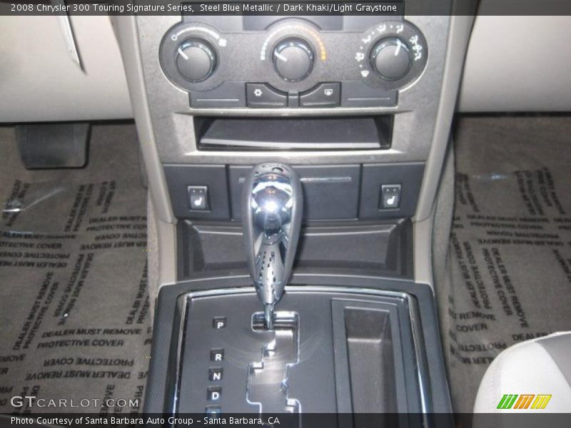 Steel Blue Metallic / Dark Khaki/Light Graystone 2008 Chrysler 300 Touring Signature Series