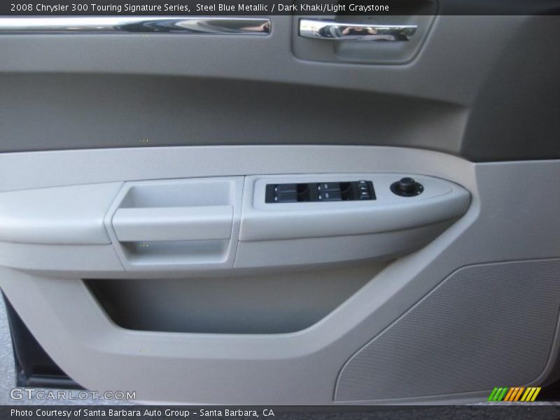 Steel Blue Metallic / Dark Khaki/Light Graystone 2008 Chrysler 300 Touring Signature Series