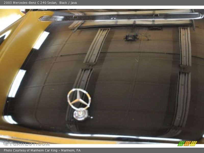 Black / Java 2003 Mercedes-Benz C 240 Sedan