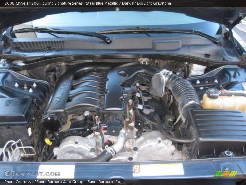 Steel Blue Metallic / Dark Khaki/Light Graystone 2008 Chrysler 300 Touring Signature Series