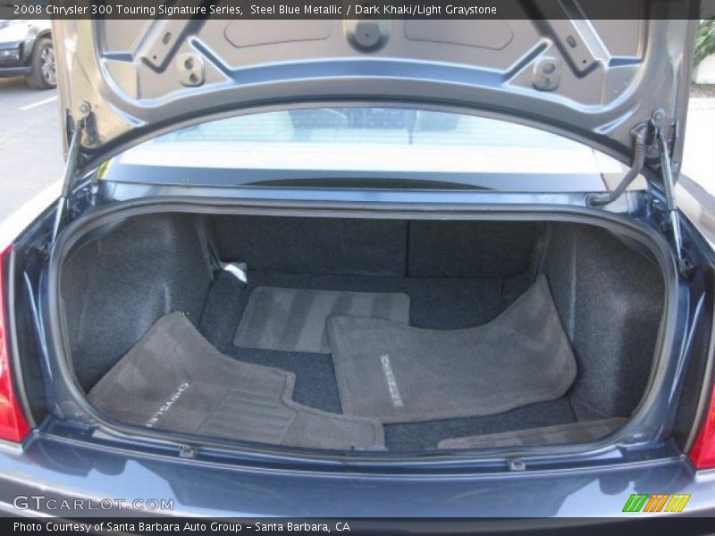Steel Blue Metallic / Dark Khaki/Light Graystone 2008 Chrysler 300 Touring Signature Series
