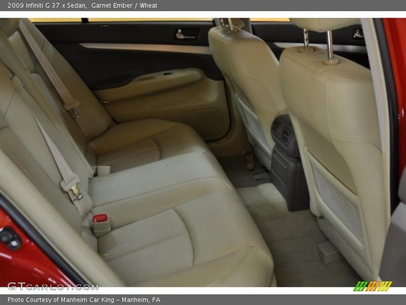  2009 G 37 x Sedan Wheat Interior
