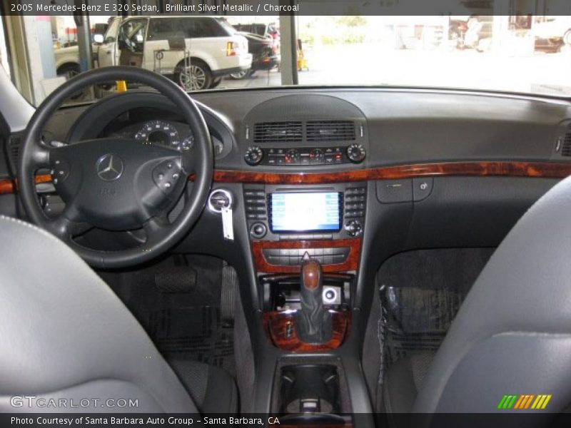 Brilliant Silver Metallic / Charcoal 2005 Mercedes-Benz E 320 Sedan