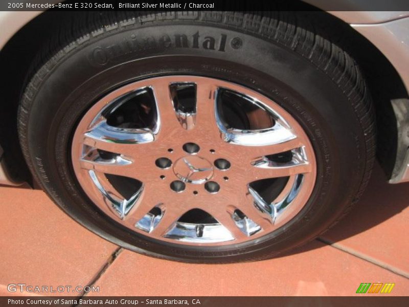 Brilliant Silver Metallic / Charcoal 2005 Mercedes-Benz E 320 Sedan