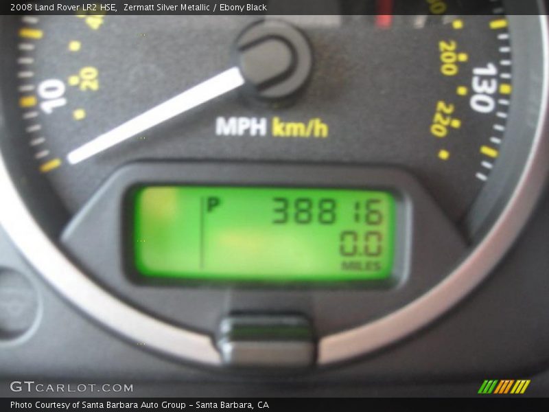 Zermatt Silver Metallic / Ebony Black 2008 Land Rover LR2 HSE