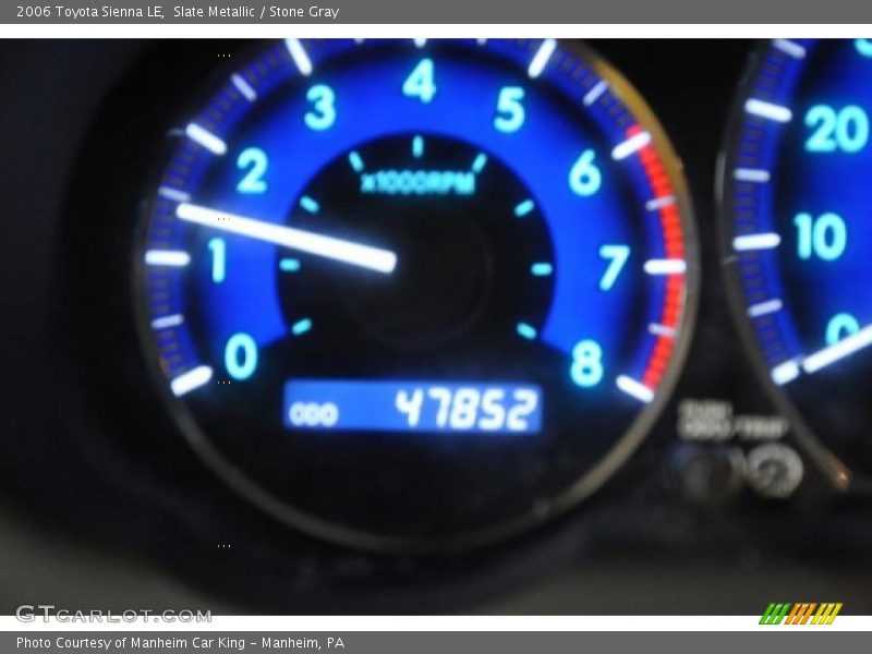 Slate Metallic / Stone Gray 2006 Toyota Sienna LE
