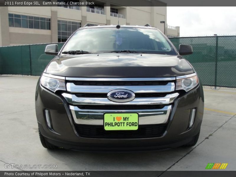 Earth Metallic / Charcoal Black 2011 Ford Edge SEL
