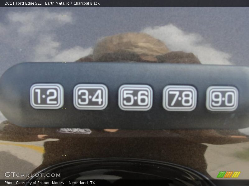 Controls of 2011 Edge SEL
