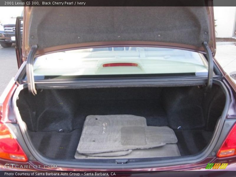 Black Cherry Pearl / Ivory 2001 Lexus GS 300