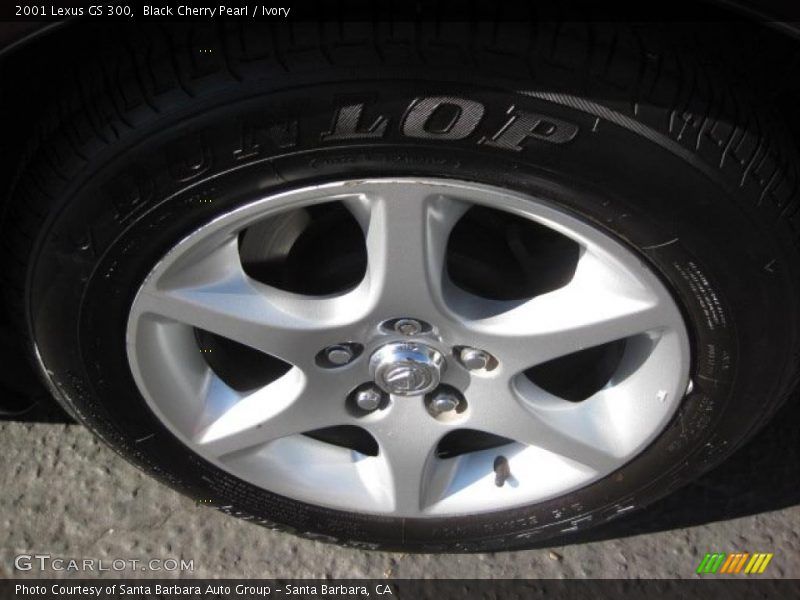Black Cherry Pearl / Ivory 2001 Lexus GS 300