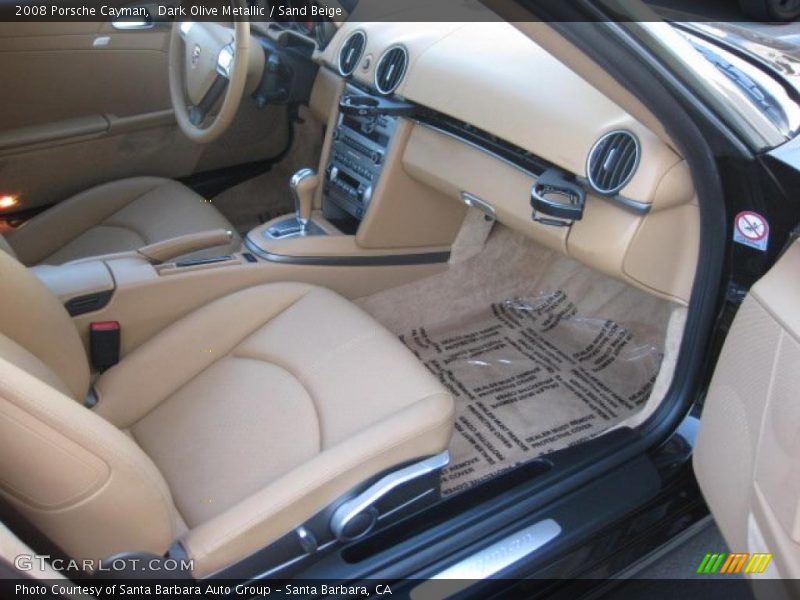  2008 Cayman  Sand Beige Interior