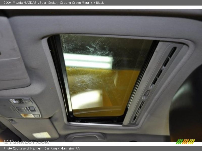 Sepang Green Metallic / Black 2004 Mazda MAZDA6 s Sport Sedan