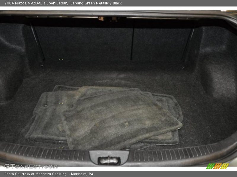 Sepang Green Metallic / Black 2004 Mazda MAZDA6 s Sport Sedan