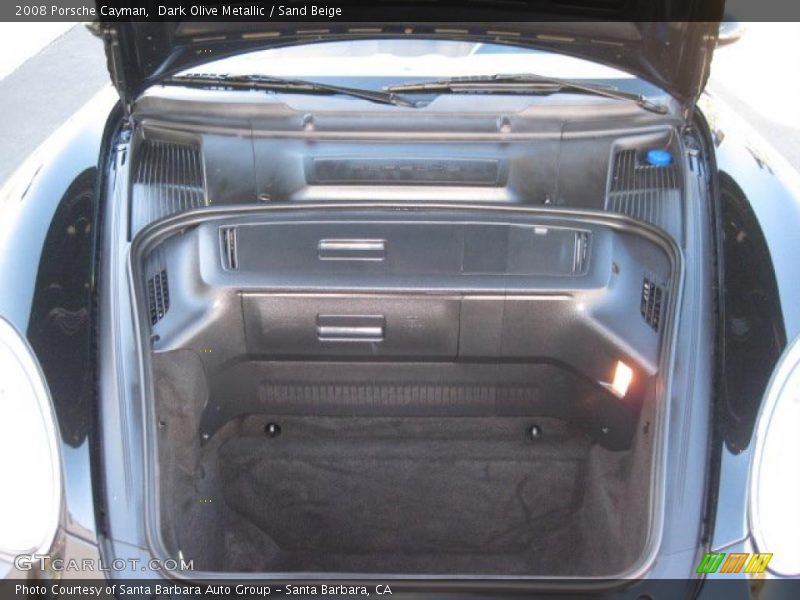  2008 Cayman  Trunk