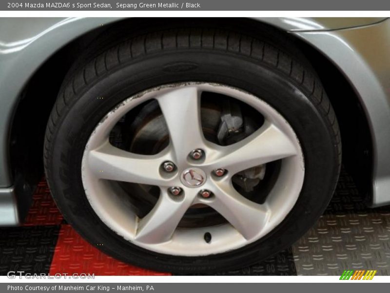 Sepang Green Metallic / Black 2004 Mazda MAZDA6 s Sport Sedan