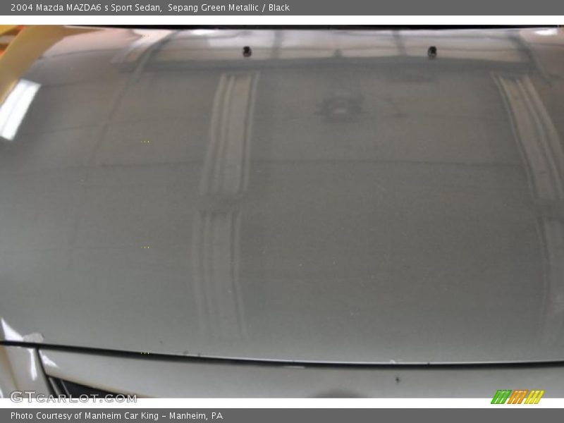 Sepang Green Metallic / Black 2004 Mazda MAZDA6 s Sport Sedan
