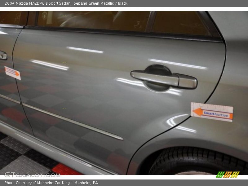 Sepang Green Metallic / Black 2004 Mazda MAZDA6 s Sport Sedan