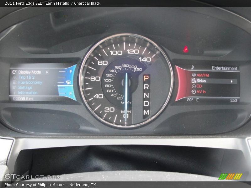  2011 Edge SEL SEL Gauges