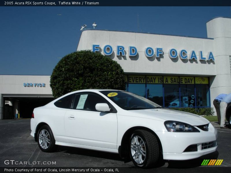Taffeta White / Titanium 2005 Acura RSX Sports Coupe