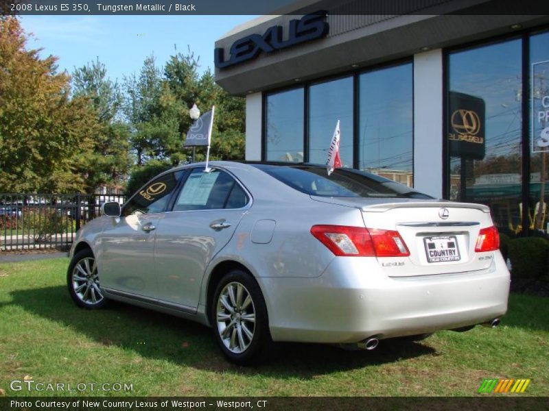 Tungsten Metallic / Black 2008 Lexus ES 350