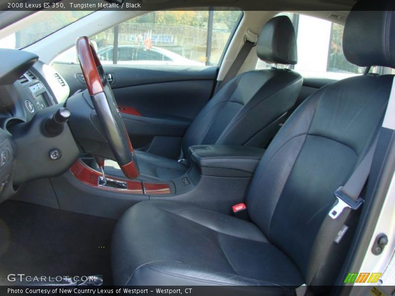Tungsten Metallic / Black 2008 Lexus ES 350