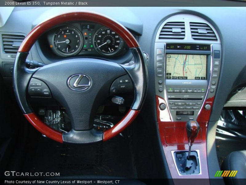Tungsten Metallic / Black 2008 Lexus ES 350