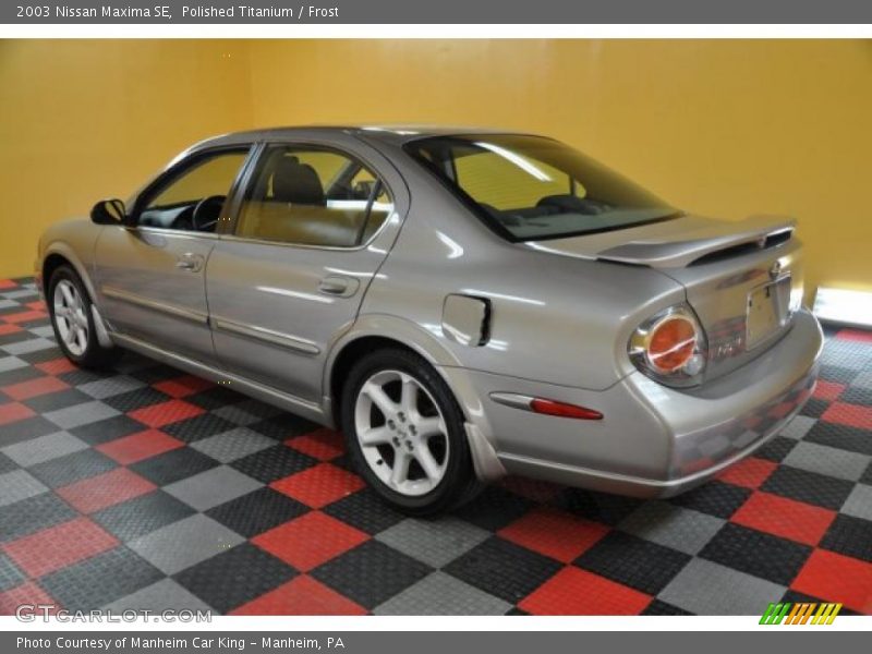 Polished Titanium / Frost 2003 Nissan Maxima SE