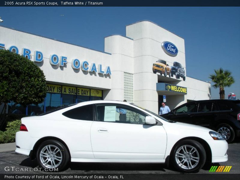 Taffeta White / Titanium 2005 Acura RSX Sports Coupe