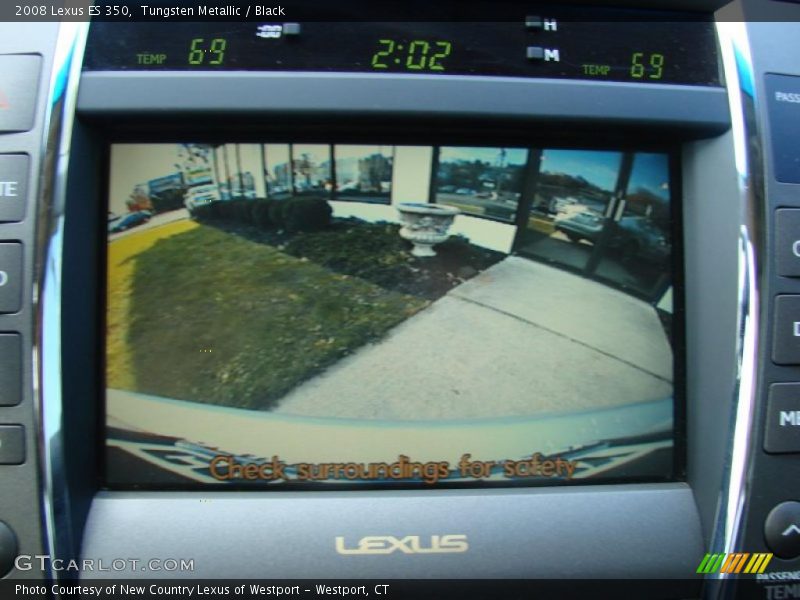 Tungsten Metallic / Black 2008 Lexus ES 350