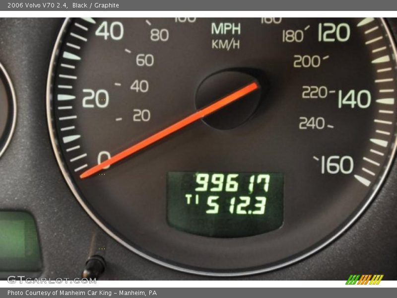 Black / Graphite 2006 Volvo V70 2.4