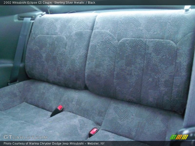 Sterling Silver Metallic / Black 2002 Mitsubishi Eclipse GS Coupe