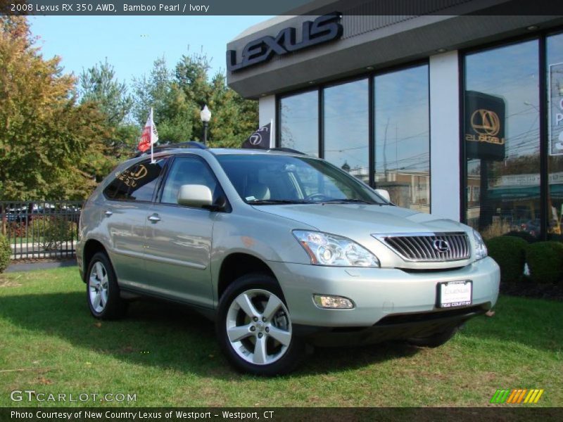 Bamboo Pearl / Ivory 2008 Lexus RX 350 AWD