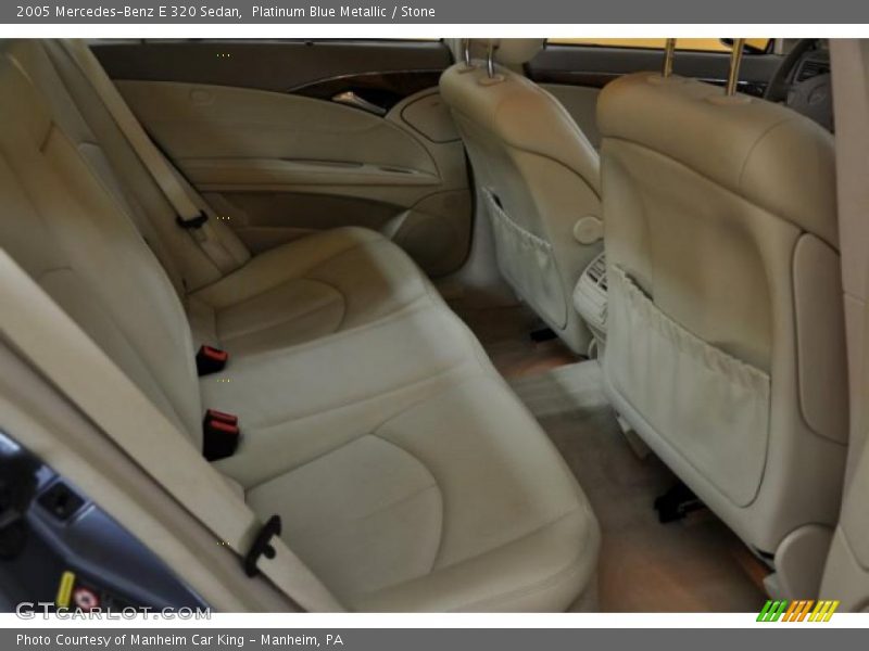 Platinum Blue Metallic / Stone 2005 Mercedes-Benz E 320 Sedan