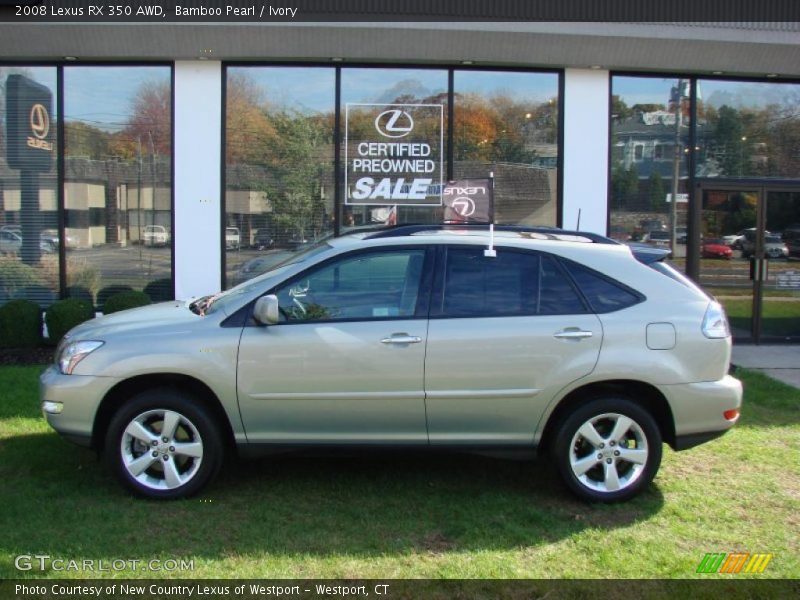 Bamboo Pearl / Ivory 2008 Lexus RX 350 AWD
